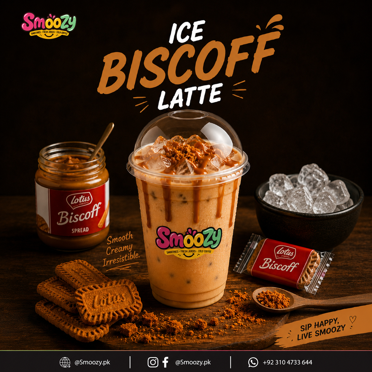 Signature Biscoff Latte